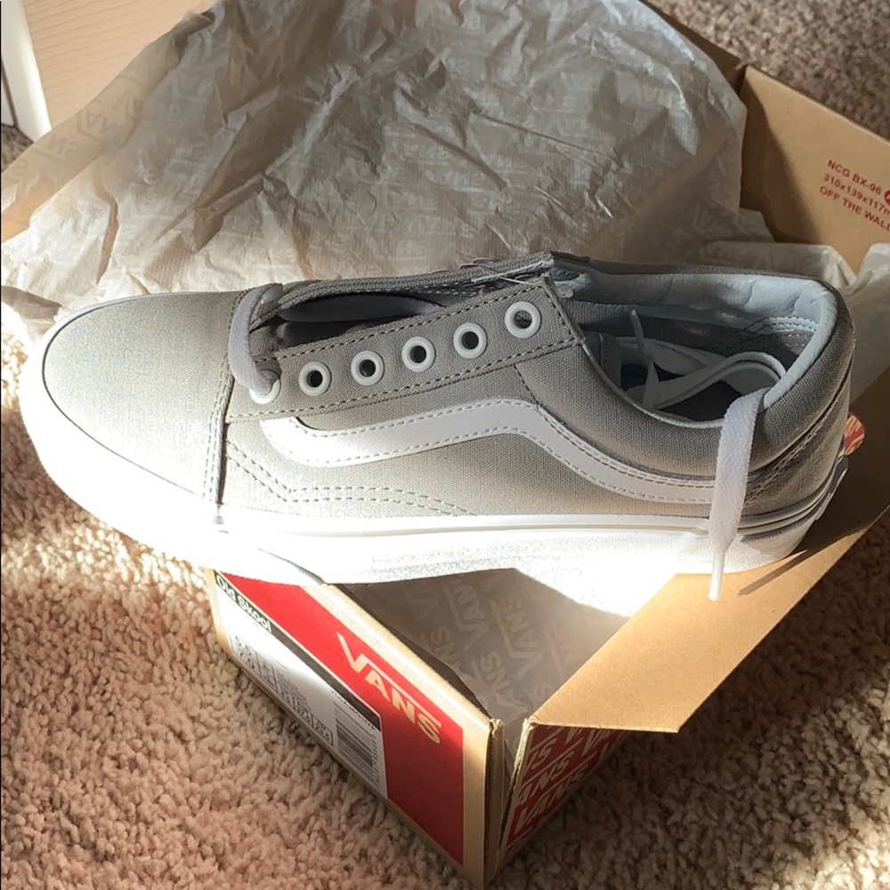 Grey vans